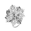 6Pcs Napkin Rings Hollow Out Flower for Wedding Banquet Dinner Party Family Gatherings Table Decor