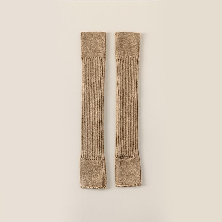 Wool Socks for Autumn and Winter, Warm Calf Socks, Knee-high Warmth, Pile Calf Socks for Women
