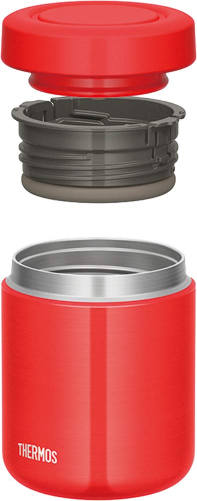 Thermos Vacuum Insulated Soup Jar 400ml Red R JBR-400