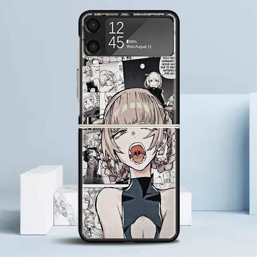 Nazuna Nanakusa Anime Phone Case For Samsung Galaxy Z Flip7 Flip6 5G Flip5 Flip4 Flip3 ZFlip 7 6 3 4 5 Shockproof Back Cover Gal