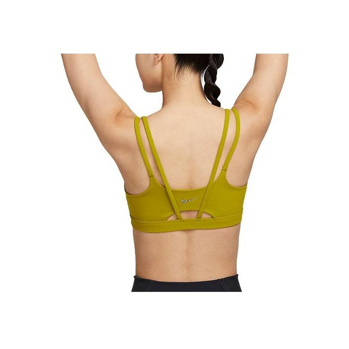 Nike Dri-FIT Alate Trace Solid Low-Intensity Support Quick-Dry Sports Bra Women Underwear Moss-Green DO6609-390