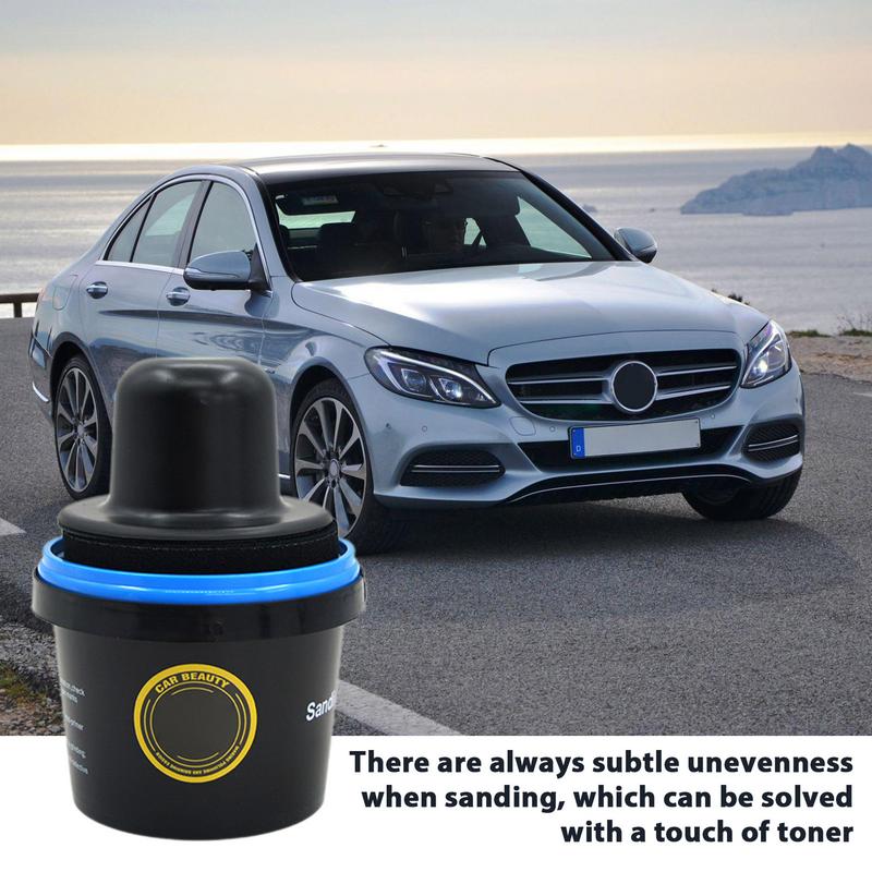 Black Guide Coat Powder Leak-Proof Black Guide Coat Powder Multipurpose Dry Guide Coat Powder With Handle For Car Wood Polishing