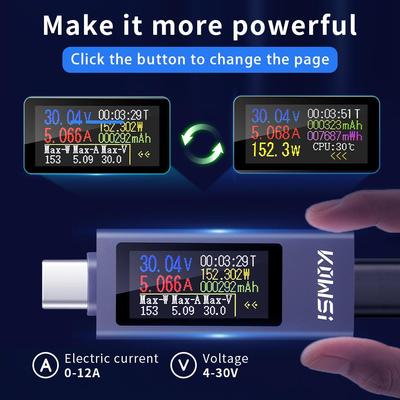 KWS-2303C Multifunction Digital Display DC Voltage Ammeter Energy Meter Type