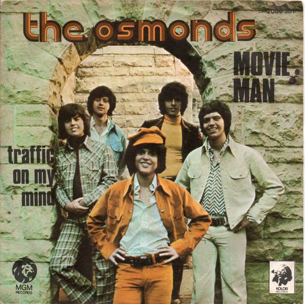 

7inch Record OSMONDS Movie Man 2006357 MGM Records Ko 1973 France Rock Used