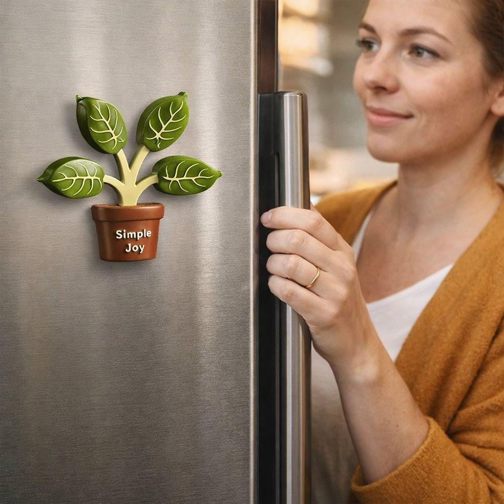 Plant Sealing Clips Portable Packaging Bag Sealing Clips New Refrigerator Magnets