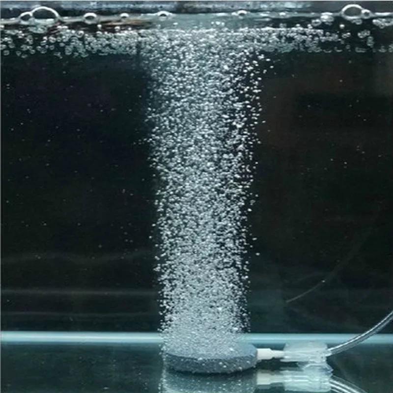 1.57 Inch Air Stone Aquatic Animal Feeding Box Aeration Tank Pump Air Stone Bubble Tray Aquarium Air Pump Hydrophilic Oxygen Plate