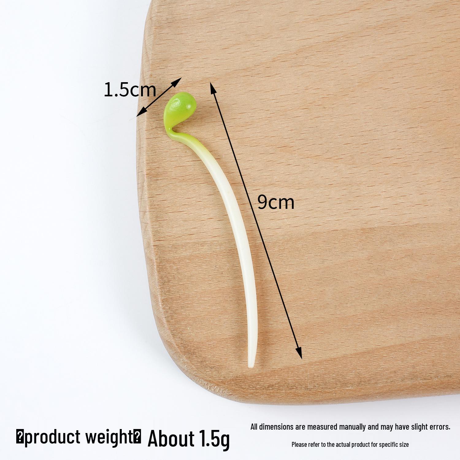 

PVC Bean Sprout Model for Display and Decoration