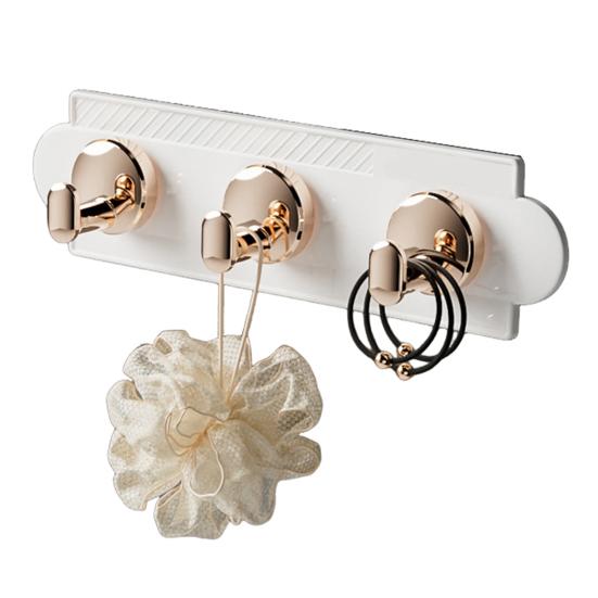 Self-Adhesive Wall Bathroom Hook Strong Load-bearing Hanger Organizer Hook