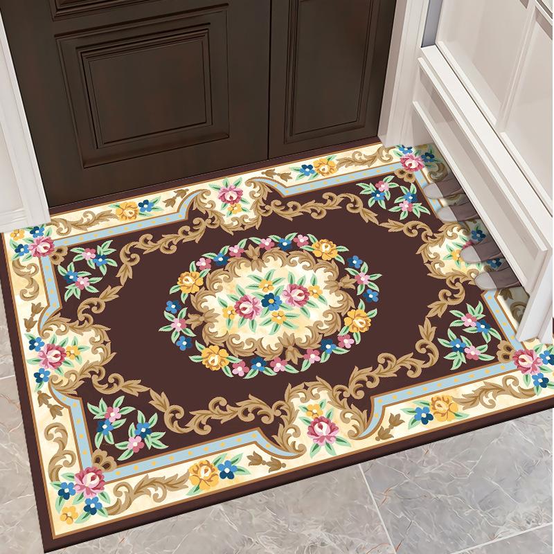 Vintage Living Room Carpet Ethnic Style Bedroom Bedside Carpet Hotel Homestay Fully Carpeted