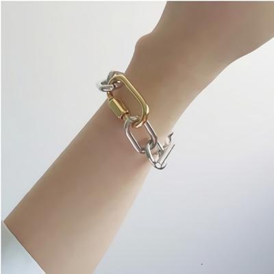Simple Ball Chain Daily Bracelet Bold Bracket