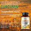 Kurkuma Curcumin 2600mg - Gelenkgesundheit, Linderung von Gelenkschmerzen und Entzündungen