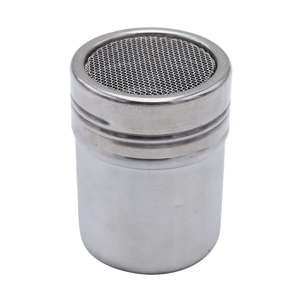 Stainless Steel Sugar powder sieve Seal Seasoning tank Durable Powder spreader  Home