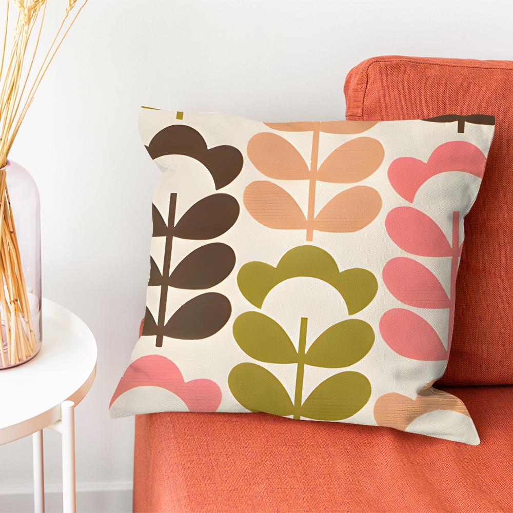 Multi Stem Orla K-Kiely Folio Pillow Case Pillow Case Living Room Sofa Cushion Cover Suitable For Home Bedroom Room Decoration