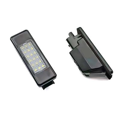 1 Paar LED-Kennzeichenleuchten für Peugeot 106207Cc 308Cc 3008 Citroen Berlingo