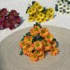 7-Head High-Quality Artificial Chamomile Daisy Bouquet for Spring Home Decor