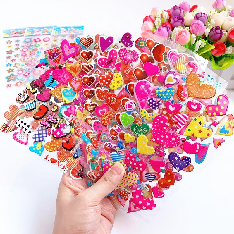 Kids Stickers 40 20 Different Sheets 3D Puffy Bulk Stickers For Girl Boy Birthday Gift Scrapbooking Teachers Animals Cartoon