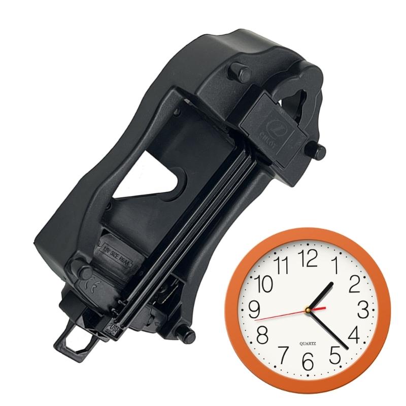 Quartzs DIY Drives Unit Black Pendulum Clock Movement Empty Case Without Mechanism for Home Decors and Craft Projects