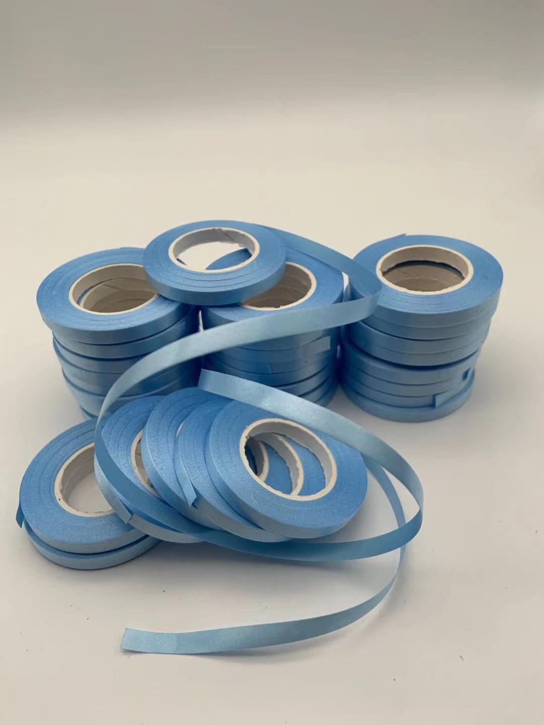 

10 метрів/рулони 5 мм повітряна куля стрічка вечірка день народження весільний аксесуар лазерна повітряна куля ланцюжок атласні стрічки ремесла DIY прикраси вечірки небо синє кольору