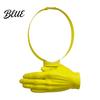 Summer Sun Hat 3D Printed Head-Mounted Visor UV Protection Ergonomic Hands-free Palm Design Wearable Head Mount Shade Cap with Open Frame Breathable