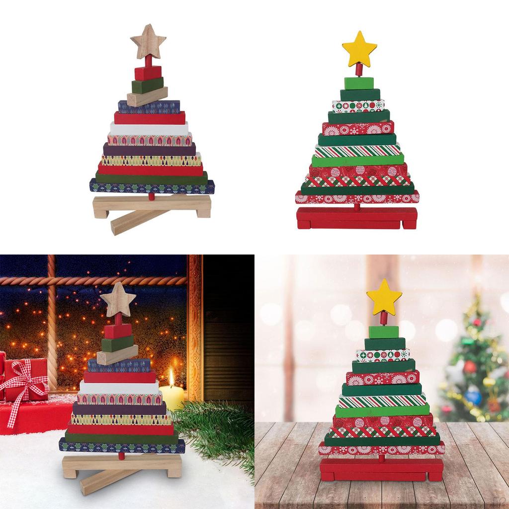 Christmas Tree Ornament Decoration Desktop Aesthetic Craft Xmas Decor for Apartment