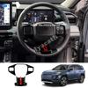 For FOR TOYOTA RAV4 RAV 4 2026 2027 GR sport ABS Steering Wheel Button Keys cover Car Direction control Interior Accessories