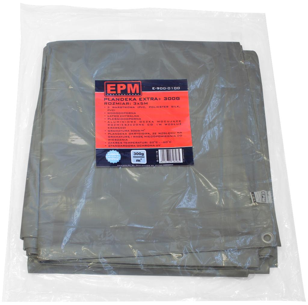 TARPAULIN EXTRA+ 300G/M2 3*5M - E-900-0100