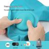 Pressing Inflatable U-Shaped Travel Pillow: Portable Airplane Headrest & Nap Neck Support