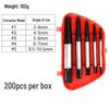 10-Piece Damaged Screw Extractor Set - Coarse & Fine Threads