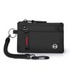 Rfid Credit Card Mount Men Wallets Luxury Nylon Slim Wallet Zipper Key Fob Card Cover Male Tactical Purse Coin Purse With Carabiner