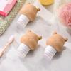 Silicone Bear Travel Bottle Leak Proof Squeezable Refillable Travel Accessories
