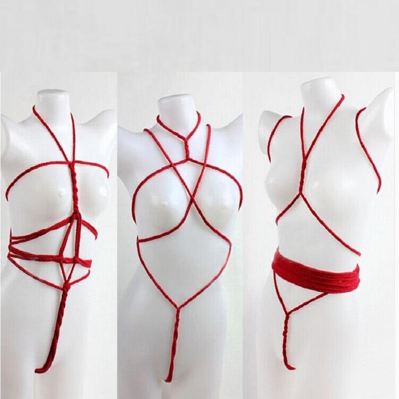 Soft Cotton Rope BDSM Bondage Shibari Restraints,Rope Cord Binding Binder Restraint, SM Play Adult Sex Toys For Couples