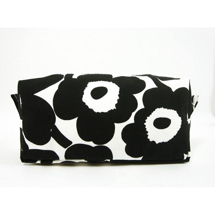 Marimekko Pouch White/Black Mini Unikko TIISE 071294 190