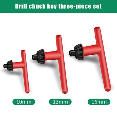 1 Pcs Electric Hand Drill Chuck Wrench Tool 1.5-10Mm 1.5-13Mm 5-16Mmdrill Chuck Keys Lathe Accessories