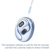 Ai Language Translation Tws Wireless Ear Hanging Earphone Headphone Headset For Iphone For Samsung Huawei Long Battery Life