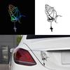 Car Interior Stickers Color Car Prayer Gesture Laser Stickers God Jesus Christ Fashion Car Body Styling Decorative Stickers