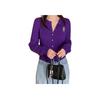 Polo Ralph Lauren Solid Color Bear Pattern Crew Neck Long Sleeve Sweater Kids Sweater Luxurious-Purple CWPOSWEG6820480-500