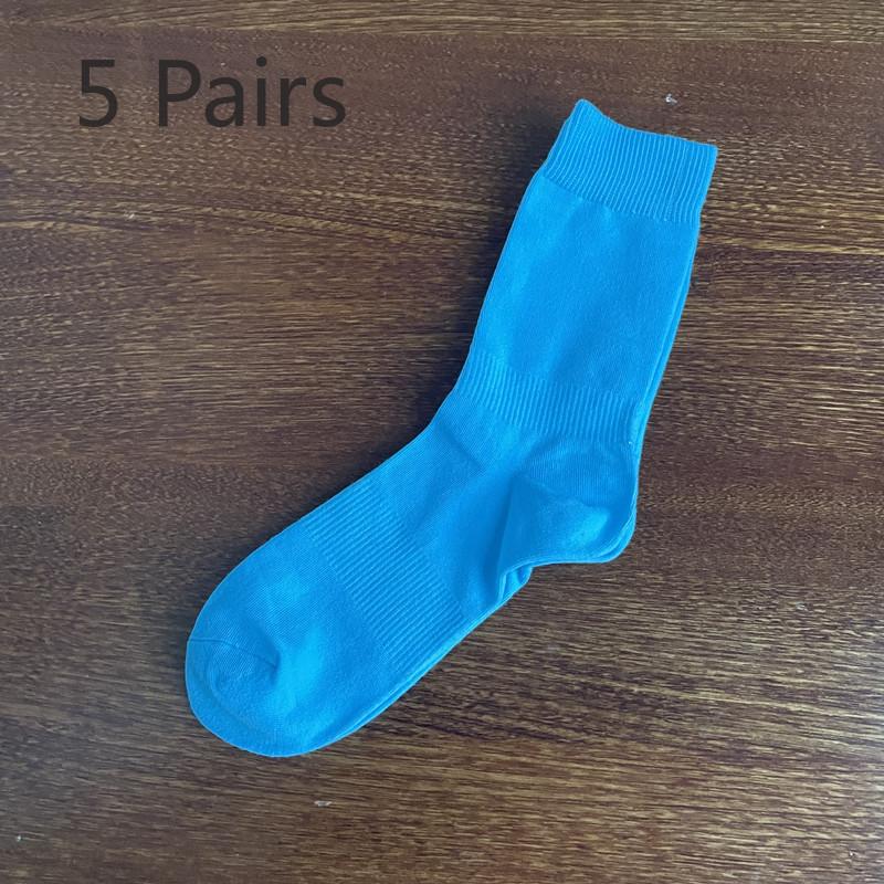 

5 пар спортивных носков для мальчиков карамельного цвета 5 Pairs небесно-голубой
