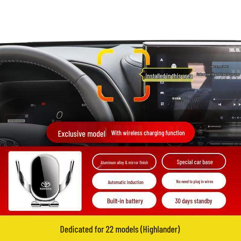 Car Phone Holder for 2021 Toyota Corolla, Levin, RAV4, Wildlander, and Camry