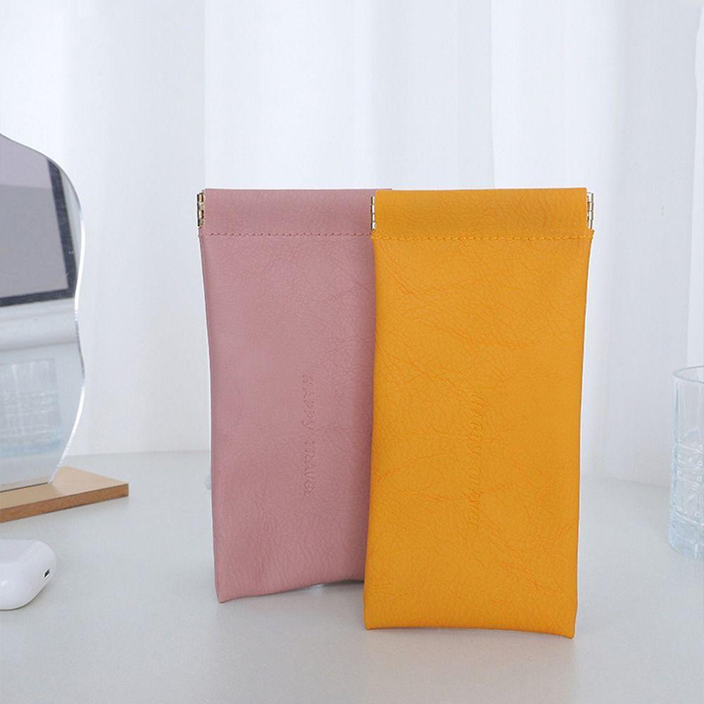 

PU Leather Make Up Bags Letter Women s Bags Lipstick Bag Jewelry Travel Organizer Women