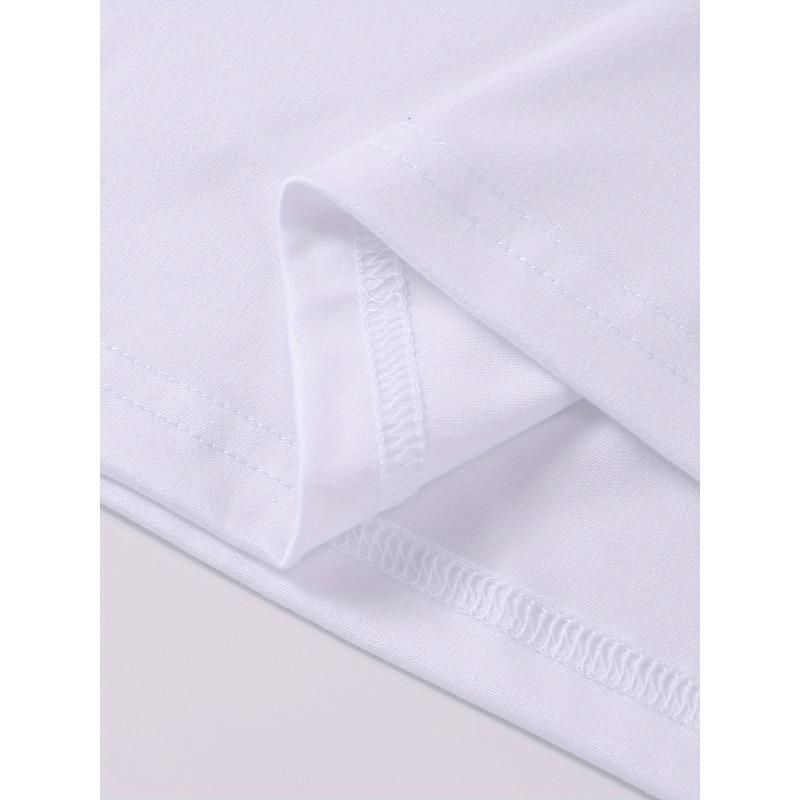 European Sizes Men'S Casual Short-Sleeve Round Neck T-Shirt