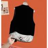 Sibaishe Women's New Chinese Style Jacquard Vest