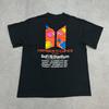 [USED] BTS Bangtan Boys T-shirt, Vintage, Black, Size L (Women's), Not Available In Japan