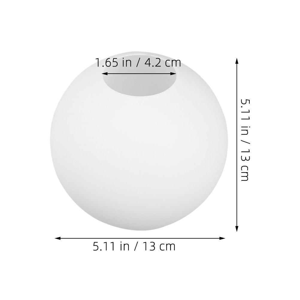 Round Glass Lampshade Decorative for Table Lamp Floor Lamp Replacement Light Fixture Cover Home Office Glass Lampshade