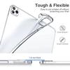 Shockproof Tablet Case For Apple iPad Pro 9.7 10.5 11 12.9 2015 2016 2017 2020 2021 2022 Flexible Soft Silicone Clear Cover