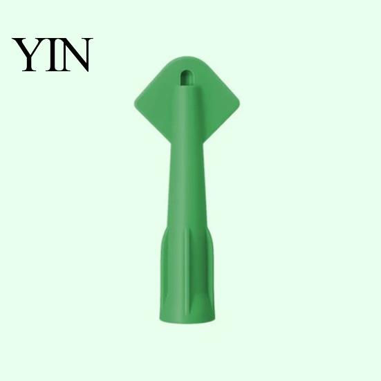 Precision Caulk Finishing Tool 5Pcs Tip Tools, Caulking Tips Set with Nozzle Adapter, Plastic Window Door Gap Filler Applicator Reusable Nozzles