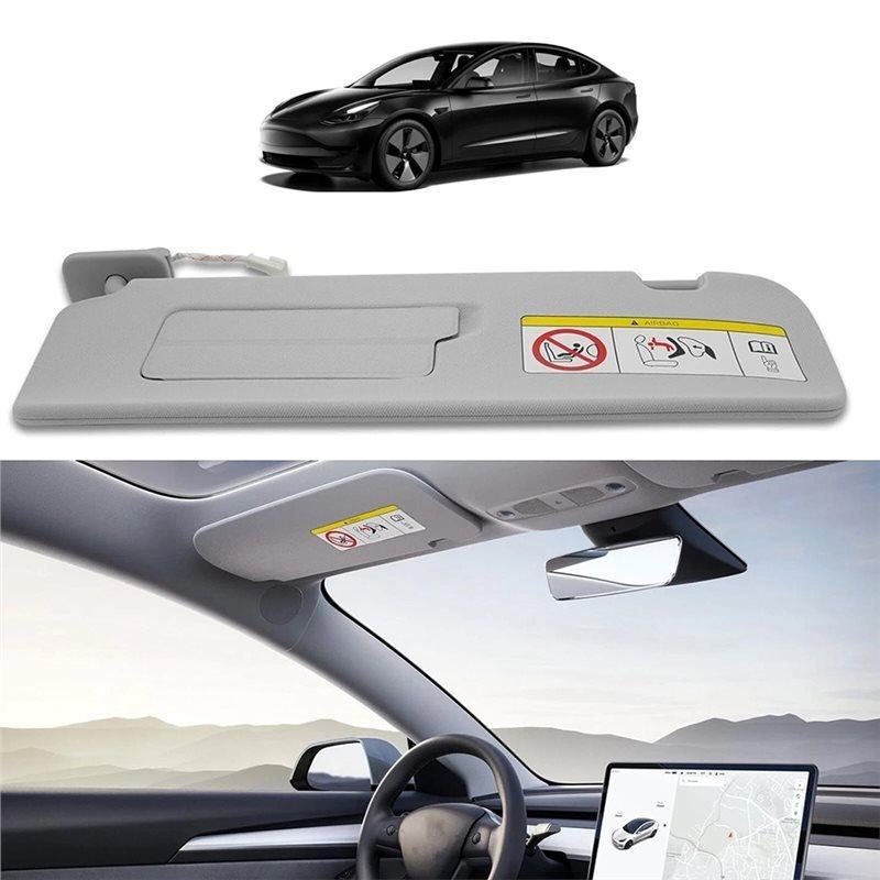 Driver Side Sun Visor 1490405-01-B 1490405-41-A-Z Sun Shade Replacement For Tesla Model 3/Model Y