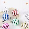 6pcs Plastic Christmas Tree Pendant Creative Hanging Ornament Christmas Ball Set  New Year