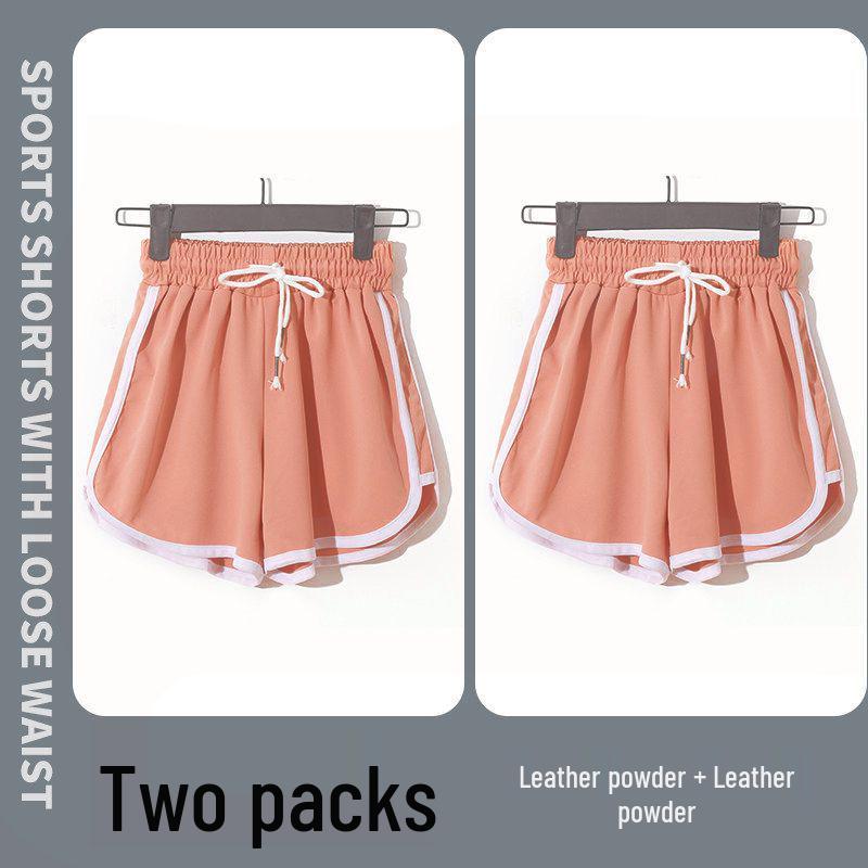Plus Size Women’s Quick Dry Summer Running Shorts - High Waist, Loose, Trendy Wide-Leg for Yoga and Casual Wear