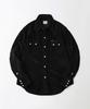 OUTSTANDING Corduroy Western Shirt_Black