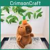 Soft And Cuddly Capybara Plush Doll With Unique Pull Tail For Bag Charm Accessory